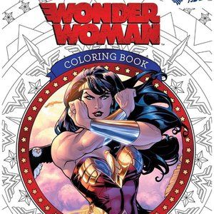 Wonder Woman Comic Coloring Book